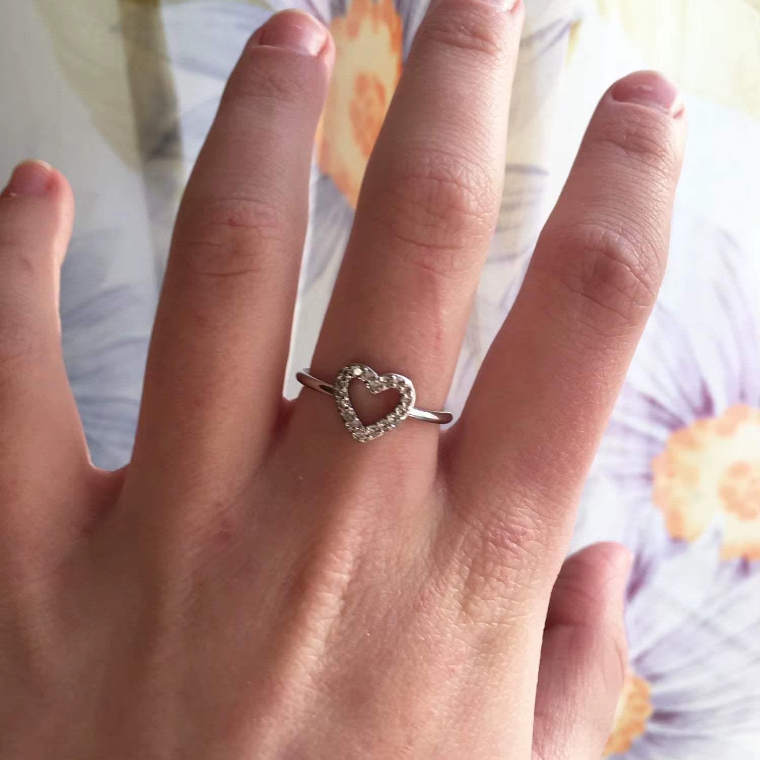 Elegant Heart Dainty Rings for Women - Stunning Gold Color Fashion Jewelry for Every Occasion