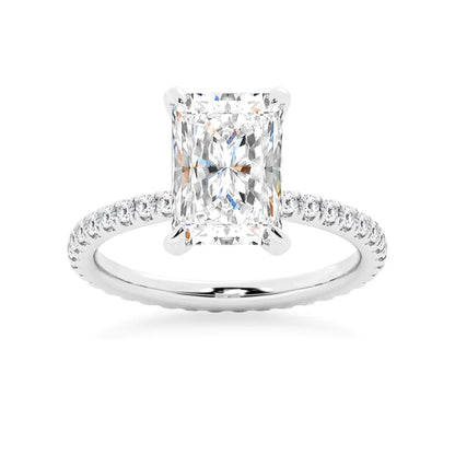 4 Carat Radiant Engagement Ring
