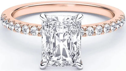 4 Carat Radiant Engagement Ring