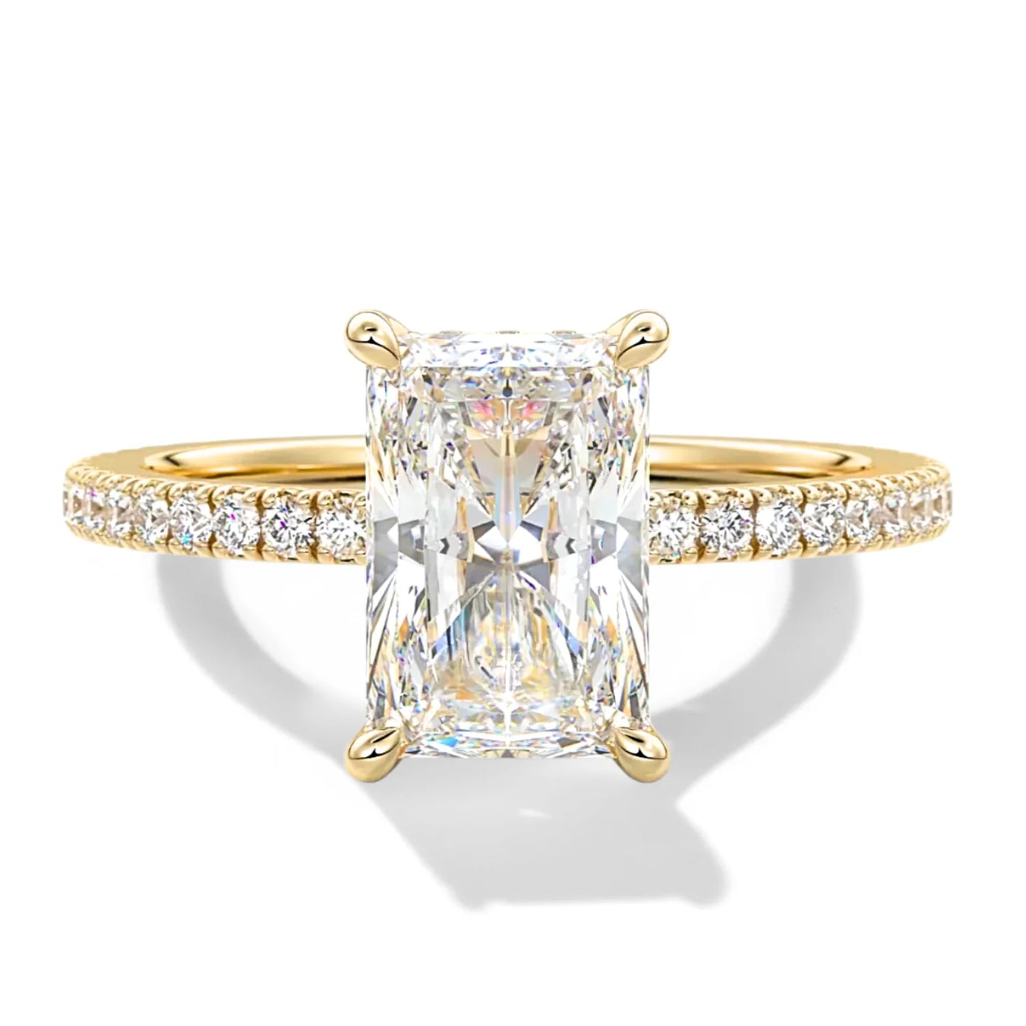 3 Carat Radiant Engagement Ring