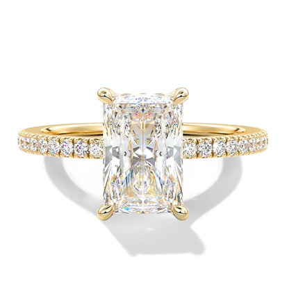 4 Carat Radiant Engagement Ring